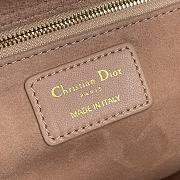 Large Lady Dior Bag Blush Cannage Lambskin Size 32 x 25 x 11 cm - 2