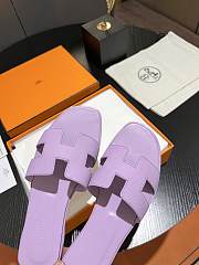 Hermes Oran Sandal Violet - 3