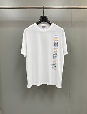 Dior Relaxed-Fit T-Shirt White Slub Organic Cotton Jersey - 1