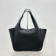 YSL Bea In Grained Leather Black 763435 Size 50 X 28 X 18 CM - 2
