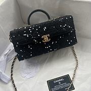 Chanel Box Bag Black & White Tweed AS4471 Size 10.5 × 22 × 9 cm - 1