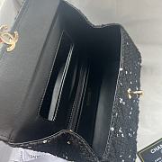 Chanel Box Bag Black & White Tweed AS4471 Size 10.5 × 22 × 9 cm - 5