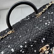 Chanel Box Bag Black & White Tweed AS4471 Size 10.5 × 22 × 9 cm - 2