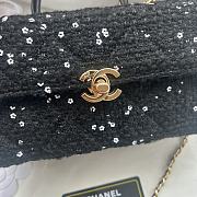 Chanel Box Bag Black & White Tweed AS4471 Size 10.5 × 22 × 9 cm - 3