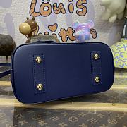 Louis Vuitton M23666 Alma BB Navy Blue Size 23.5*17.5*11.5cm - 5