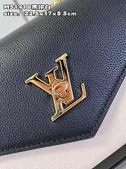 Louis Vuitton M82121 MyLockMe Chain Bag Black/White Size 22.5 x 17 x 5.5 cm - 2