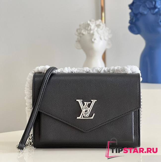 Louis Vuitton M51418 Mylockme Chain Bag Black Size 22.5 x 17 x 5.5 cm - 1