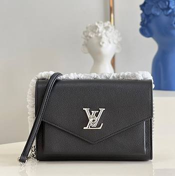 Louis Vuitton M51418 Mylockme Chain Bag Black Size 22.5 x 17 x 5.5 cm