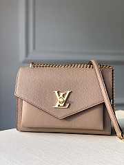 Louis Vuitton M56137 Mylockme Chain Bag Gray Size 22.5 x 17 x 5.5 cm - 1