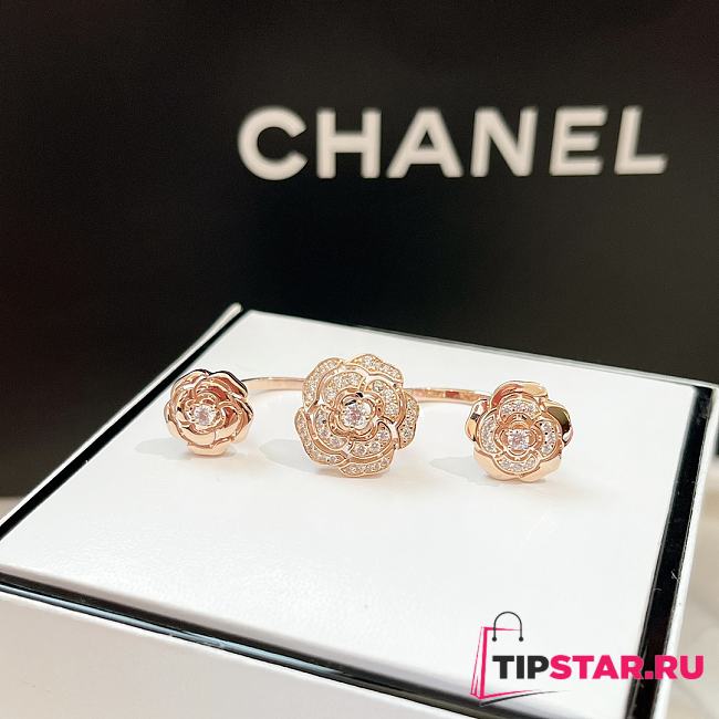 Chanel Extrait De Camelia Transformable Ring - 1