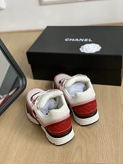 Chanel Sneakers G45333 Light Burgundy, White & Pink - 2