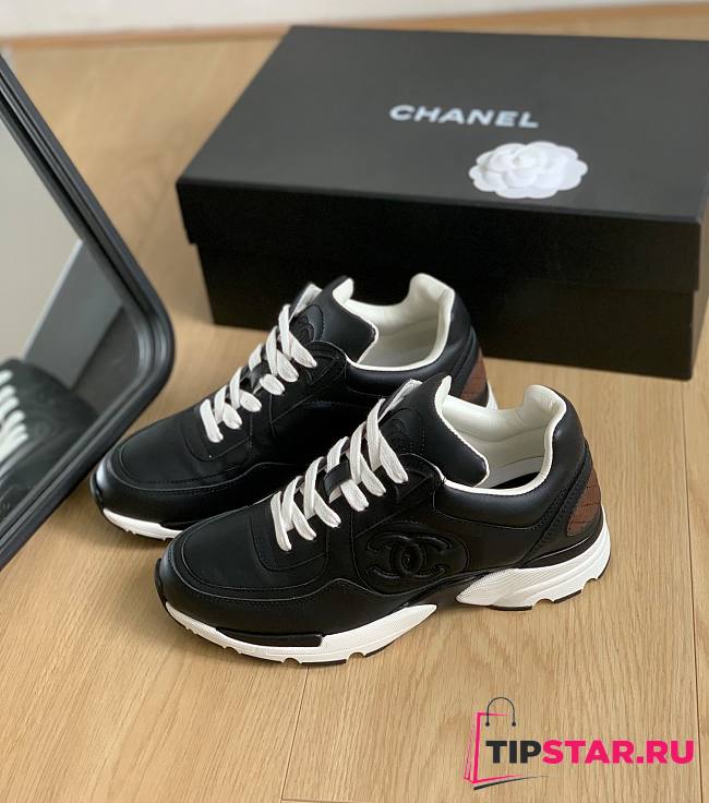 Chanel Sneakers G45333 Dark Gray - 1