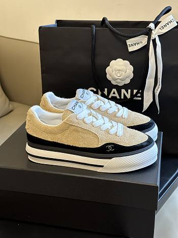 Chanel Sneakers G45208 Ivory & Black