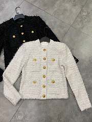 Balmain Tweed Jacket White - 5