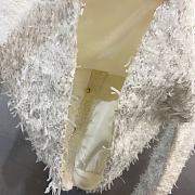 Balmain Tweed Jacket White - 4