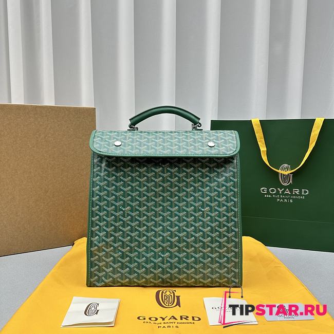 Goyard Saint Léger Backpack Green Size 37 x 15 x 34 cm - 1