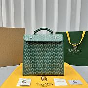 Goyard Saint Léger Backpack Green Size 37 x 15 x 34 cm - 1