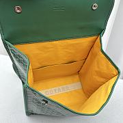 Goyard Saint Léger Backpack Green Size 37 x 15 x 34 cm - 4