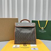 Goyard Saint Léger Backpack Black&Tan Size 37 x 15 x 34 cm - 1