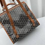 Goyard Saint Léger Backpack Black&Tan Size 37 x 15 x 34 cm - 3