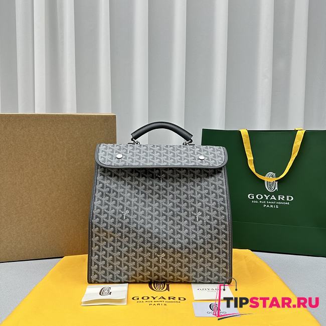 Goyard Saint Léger Backpack Grey Size 37 x 15 x 34 cm - 1