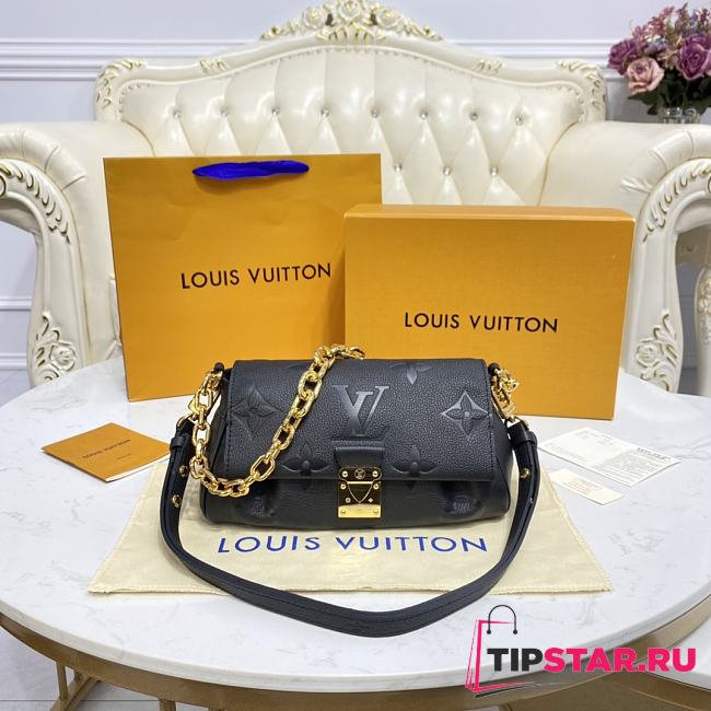 Louis Vuitton M45813 Favourite Bag Black Size 24 x 14 x 9 cm - 1