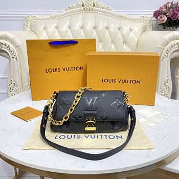 Louis Vuitton M45813 Favourite Bag Black Size 24 x 14 x 9 cm