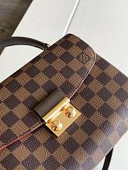 Louis Vuitton N53000 Croisette Bag Damier Ebene Size 24 x 17 x 9.5 cm - 4