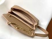 Louis Vuitton M22212 New Wave Chain Bag MM Hazelnut Brown Size 24 x 14 x 9 cm - 5