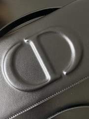 Dior CD Signature Mini Bag Black Calfskin with Embossed CD Signature Size 21 x 11 x 5 cm - 2