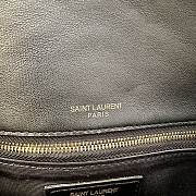 YSL Kate 99 In Quilted Nappa Leather 660618 Black Size 26x13.5x4.5cm - 3
