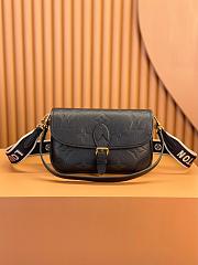 Louis Vuitton M46386 Diane Black Satchel Bag Size 24 x 15 x 9 cm - 1