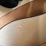 Gucci Horsebit Slim Small Shoulder Bag 764191 White Size 23x18.5x3 cm - 3