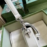 Gucci Horsebit 1955 Mini Shoulder Bag 774209 White Size 19.5 cm - 5