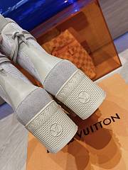 Louis Vuitton Laureate Platform Desert Boot Beige Monogram linen - 4