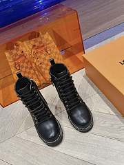 Louis Vuitton Star Trail Ankle Boot Black Monogram - 5