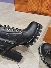 Louis Vuitton Star Trail Ankle Boot Black Monogram - 4
