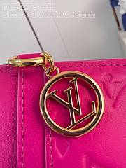Louis Vuitton M82738 Card Holder Rose Pink Size 10x7x0.3cm - 2