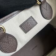 Gucci Ophidia GG Mini Tote Bag 765043 Beige and ebony Size 31x25x13 cm - 4