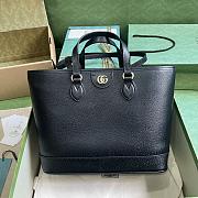 Gucci Ophidia GG Mini Tote Bag 765043 Black Size 31x25x13 cm - 1