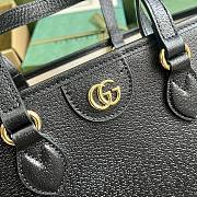 Gucci Ophidia GG Mini Tote Bag 765043 Black Size 31x25x13 cm - 4