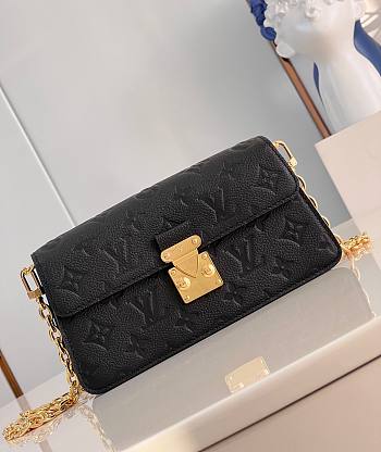Louis Vuitton M82637 Métis Wallet On Chain Black Size 19 x 11 x 5.5 cm