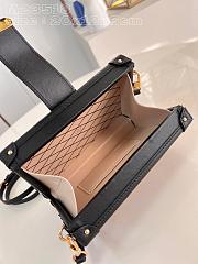 Louis Vuitton M23518 Petite Malle Bag Black Size 20 x 12.5 x 6 cm - 4