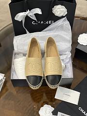 Chanel Espadrilles G29762 Beige & Black  - 4
