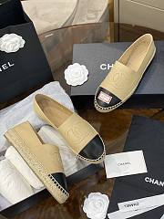 Chanel Espadrilles G29762 Beige & Black  - 3