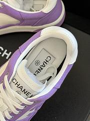 Chanel Sneakers G45352 Purple & White - 3