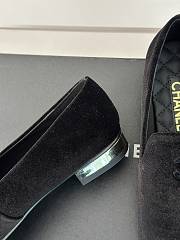 Chanel Moccasins G45271 Black Velvet  - 2