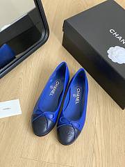 Chanel Ballet Flats G02819 Blue - 1