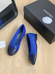 Chanel Ballet Flats G02819 Blue - 2