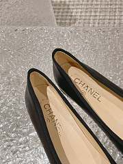 Chanel Ballet Flats G02819 Black Lambskin & Patent - 2